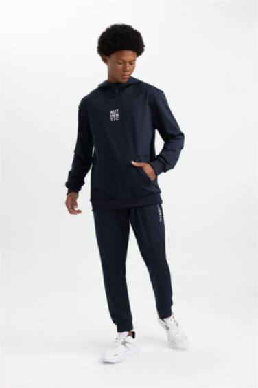 DeFactoFit Slim Fit Elastic Leg Pocket Sports Heavy Jogger Sweatpants