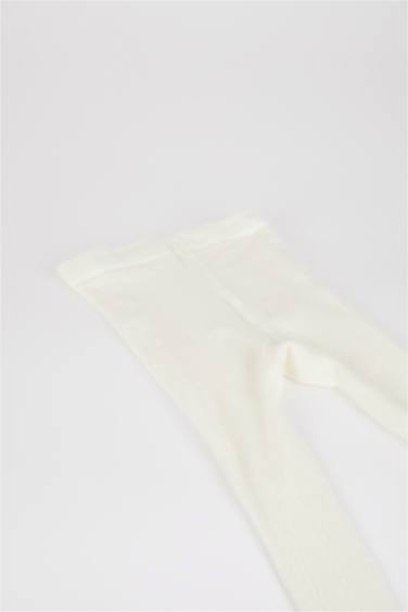 Kız Bebek Pamuklu Uzun Çorap