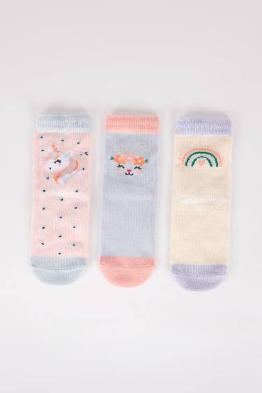 Baby Girl 3 piece Long sock