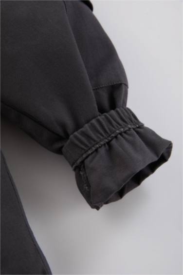 بنطلون كارجو بيزك بيبي اولادي قصة عادية بساق مطاطي بجيب