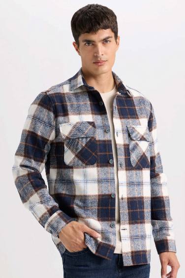 Regular Fit Woodcutter Long Sleeve Shirt