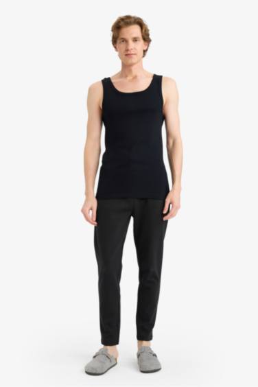 فانيلة مضلع سليم فيت - قطعتين