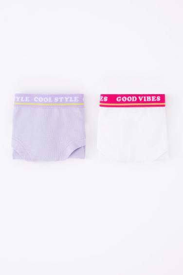 Lot de 2 Slips Culottes pour fille