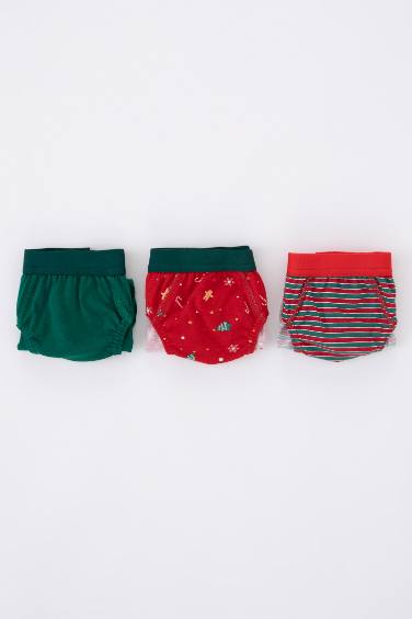 Boy Christmas Themed 3 Piece Briefs