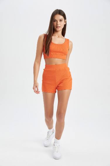 Coool Ribbed Camisole Shorts