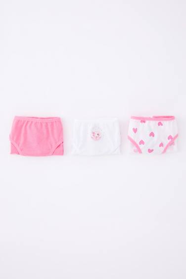 Girl 3 piece Slip Panty