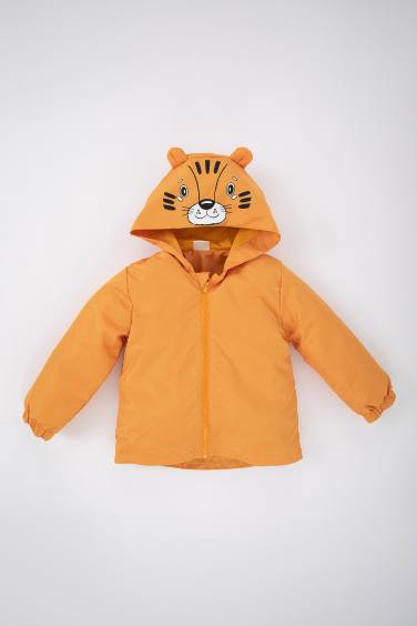 Baby Boy Waterproof Hooded Jacket