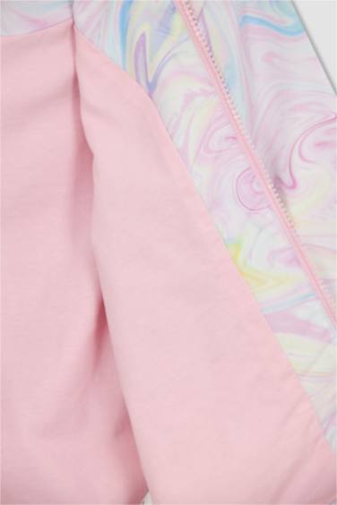 جاكيت بناتي بيبي بغطاء للرأس