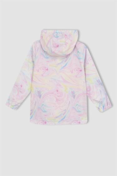 جاكيت بناتي بيبي بغطاء للرأس