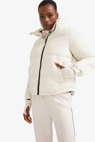 Doudoune imperméable à fermeture zip Coupe régulière de DeFactoFit