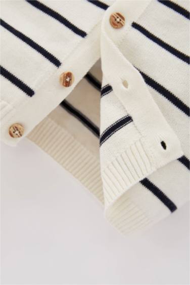 Baby Boy Crew Neck Knitwear Cardigan