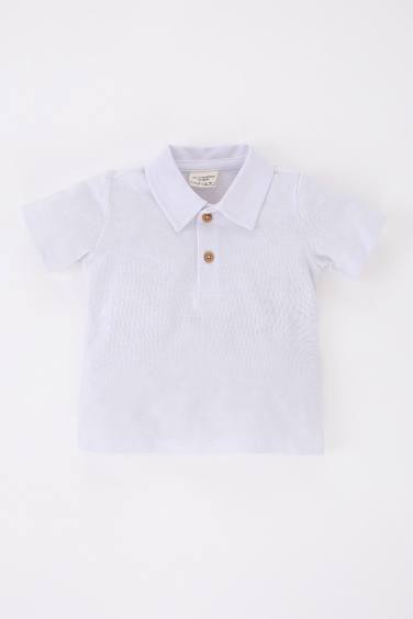 Baby Boy Regular Fit Pique Short Sleeve T-Shirt