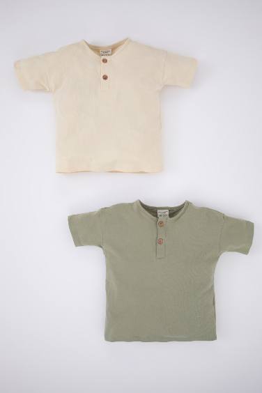 Baby Boy Regular Fit 2-pack Short Sleeve T-Shirt