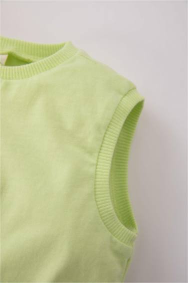 Baby Boy Crew Neck 2 Piece Sleeveless T-Shirt