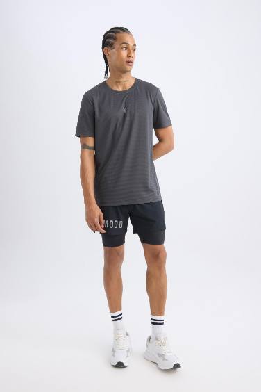 DeFactoFit Slim Fit Sports Woven Shorts
