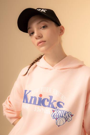 DeFactoFit NBA New York Knicks Hoodie Sweatshirt