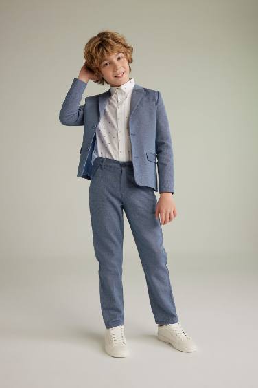 Boy Regular Fit Woven Trousers