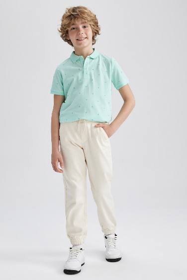 Boy Jogger Gabardine Trousers