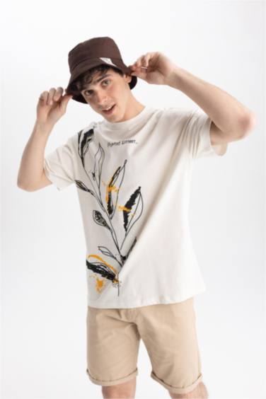 дөңгелек жаға үлкен Қысқа жеңді футболка