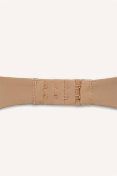 Бюстгальтер для футболки на косточках с микро покрытием и половинным наполнением