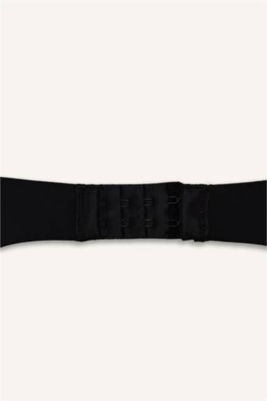 Micro Kaplı Yarım Dolgulu Balenli Tişört Bra