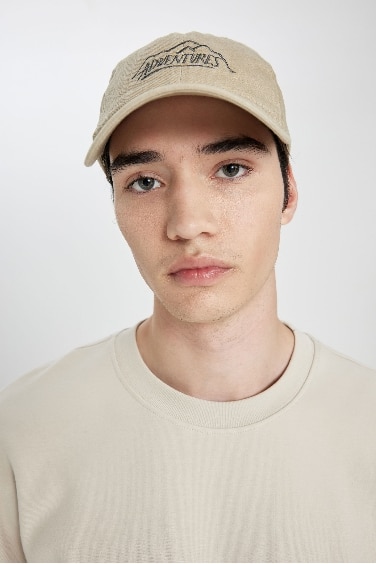 Unisex Embroidered Cotton Cap Hat