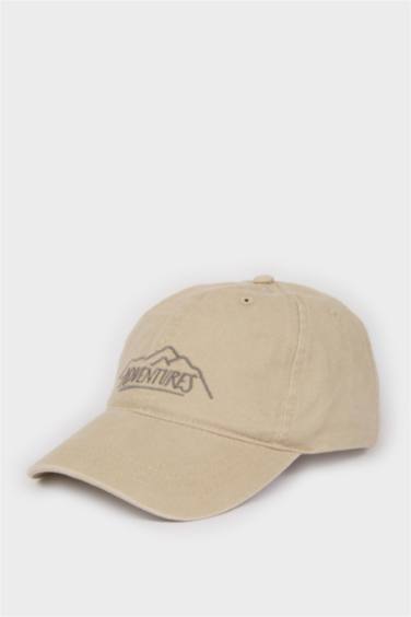 Boy Embroidered Denim Cap