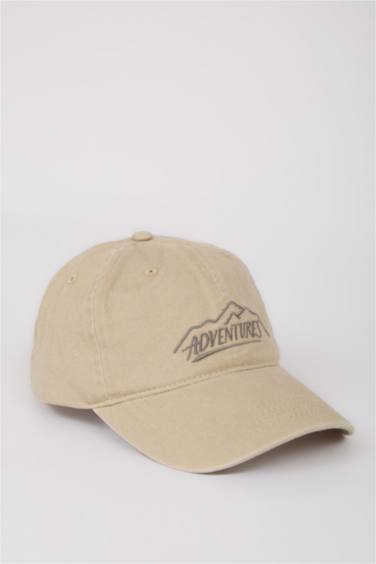 Boy Embroidered Denim Cap