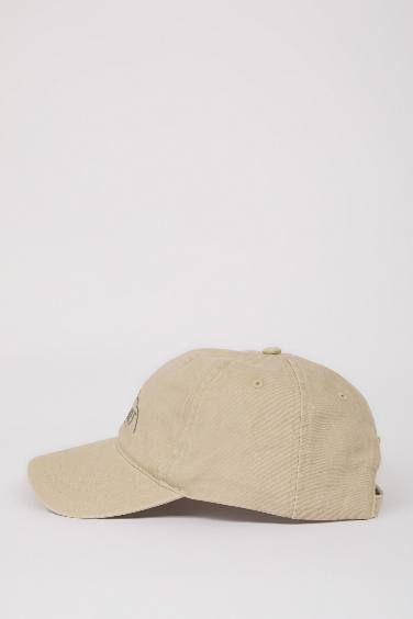 Boy Embroidered Denim Cap