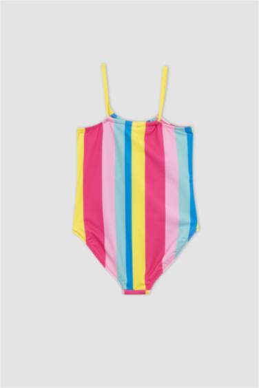 Maillot de bain rayé pour Fille