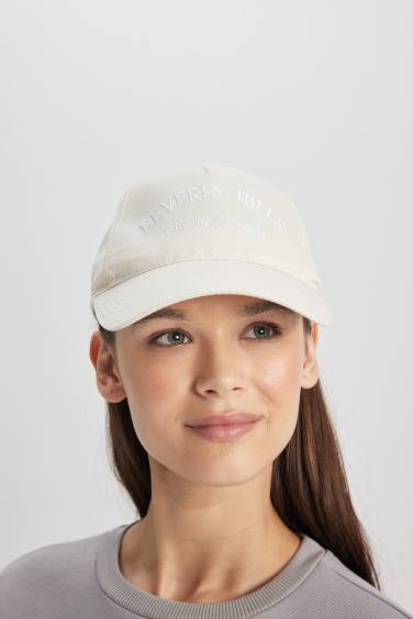 Woman Cotton Embroidered Hat