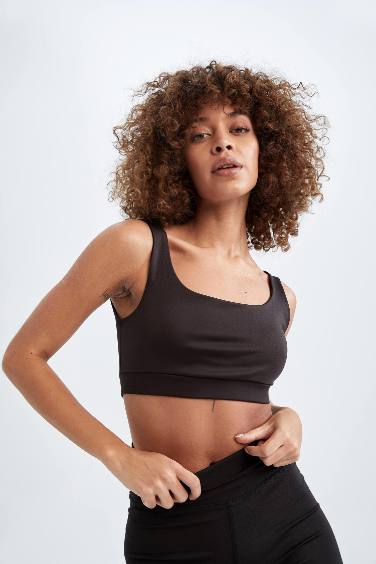 Brassière de sport à col rond de DeFacto Fit