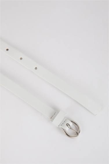 Kadın Oval Toka 3'lü Jean Kemeri