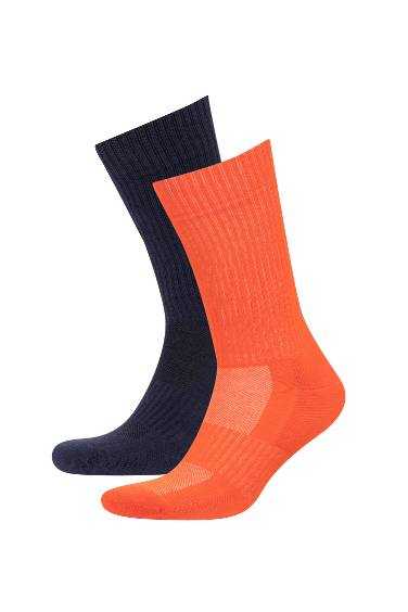 Men Defacto Fit 2-Pack Cotton Short Socks