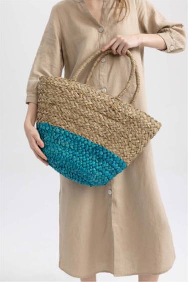 Kadın Hasır El Çantası