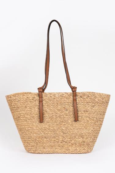 Kadın Hasır Omuz Çantası