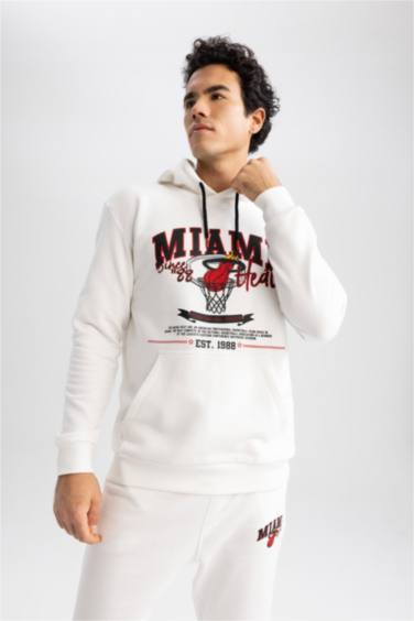 NBA Miami Heat Лицензиялық стандарт пішім бас киімді Свитер