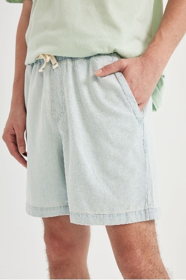 شورت برمودا جينز قصة مريحة