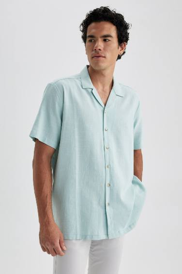 Chemise à manches courtes à Coupe décontractée