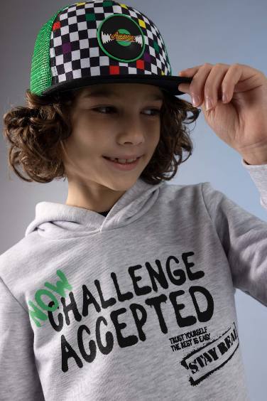 Boys Regular Fit Hoodie Sweatshirt