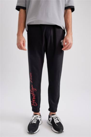 NBA Brooklyn Nets стандарт пішім иілімді жолақ Джоггер