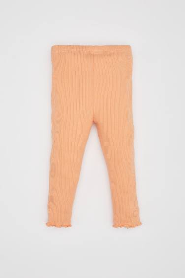 بنطلون ليجن بيبي بناتي قصة عادية مضلع برجل عادية