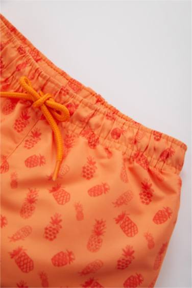 Baby Boy Fruit Patterned Swimming Shorts