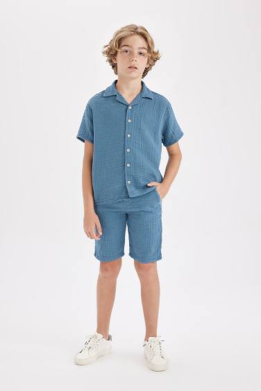 Boy Muslin Shorts