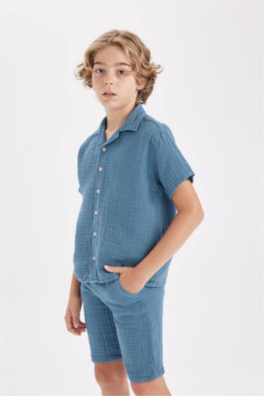 Boy Muslin Shorts