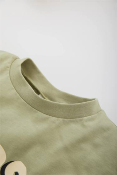 تيشيرت بطباعة الحيوانات قصة عادية