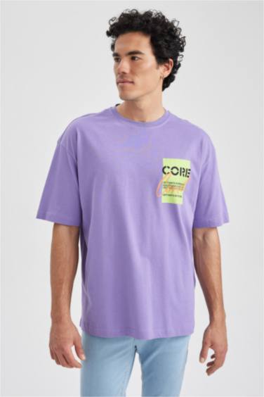 дөңгелек жаға минималл Қысқа жеңді футболка