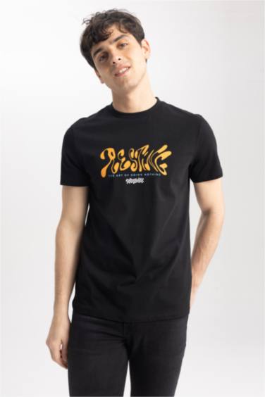 дөңгелек жаға орташа Қысқа жеңді футболка