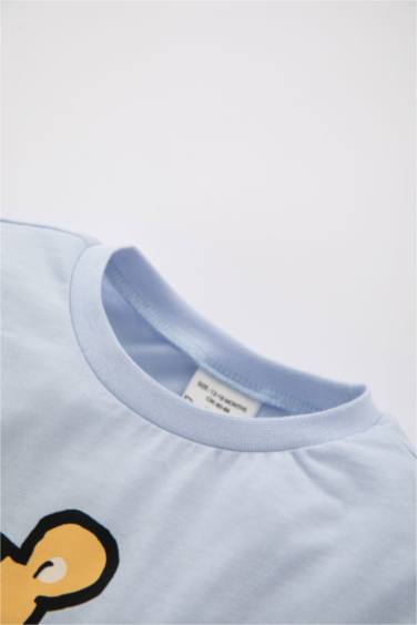 T-Shirt à Manches Courtes à Motifs D'Animaux pour Bébé Garçon