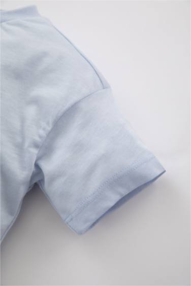 T-Shirt à Manches Courtes à Motifs D'Animaux pour Bébé Garçon